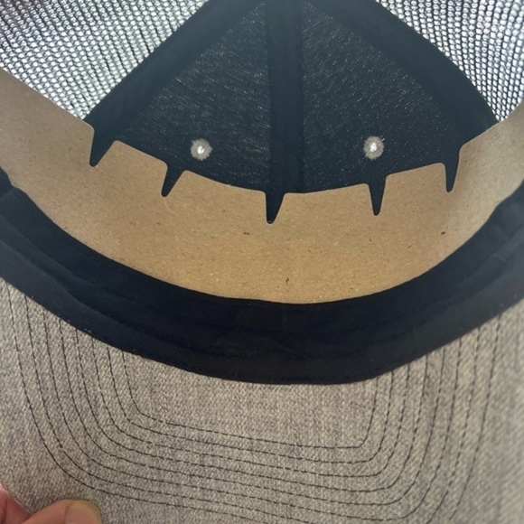 NWOT LG SEEDS Hat Cap Snap Back Adjustable Gray‎ Brown Pre Owned HT 78+116 (A1) - Picture 5 of 6